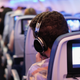 A Delta flight where DJ Questlove performed, likely to downplay the nightmares of commercial flights. Photo credit: Bryan Bedder/Getty Images